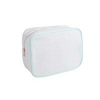 Canvas makeup bag